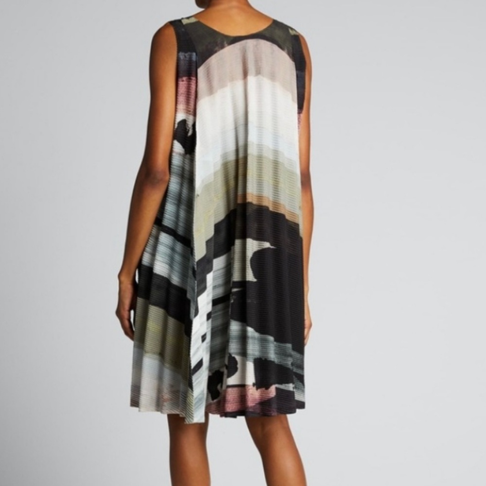 ISSEY MIYAKE Abstract Print Dress- Size 2 - Picture 2 of 8